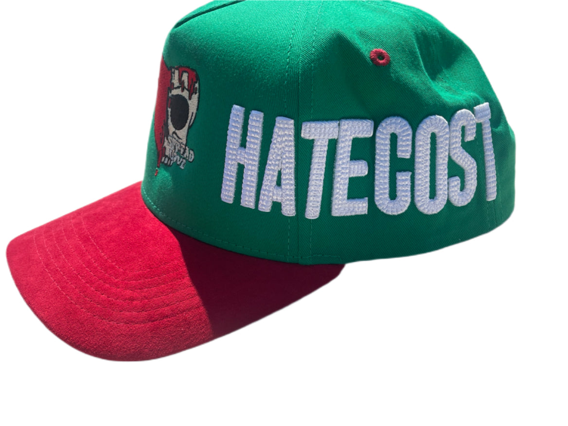 Green Suede Brim SnapBack