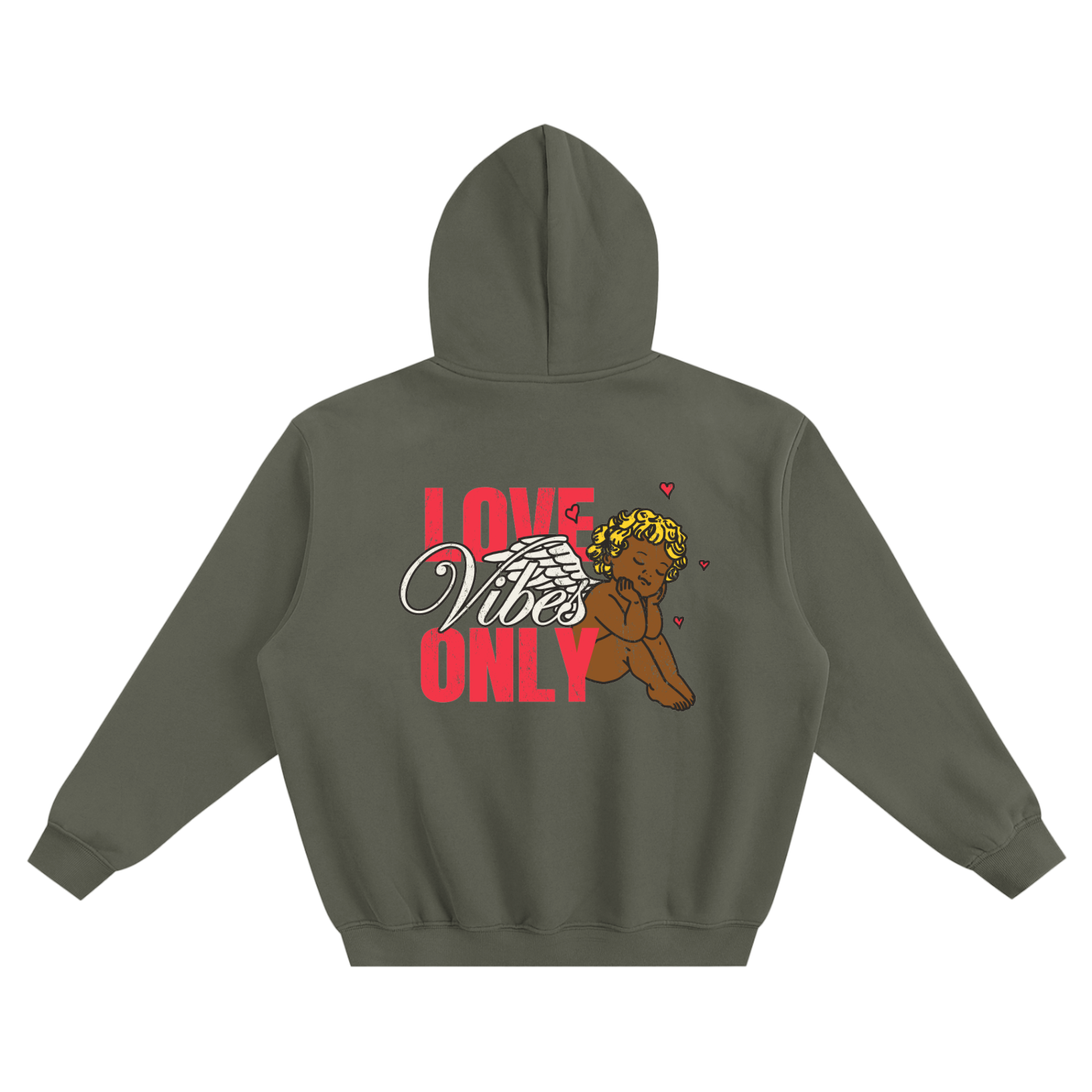 Love Is Free Hate Cost “Love Vibes Only” Hoodie