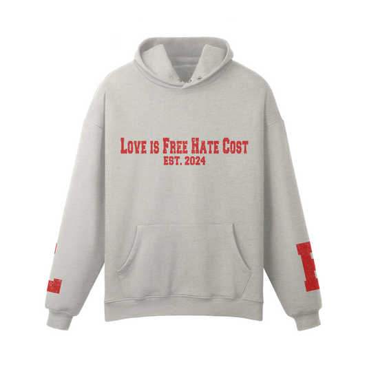 L is for Love H is for Hate Hoodie